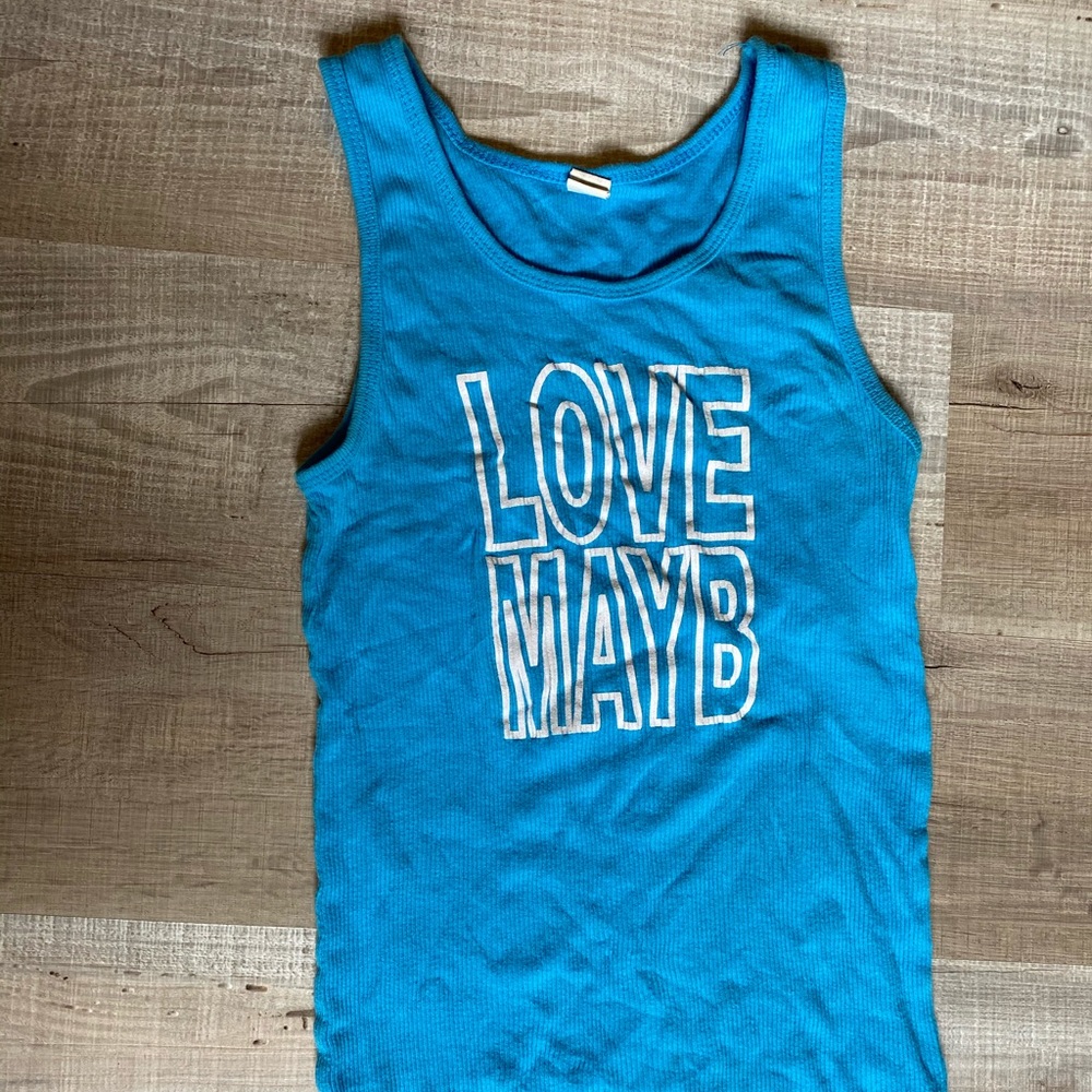 Blue MAYB Tank top Women’s Medium